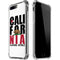California White Block iPhone 7/8 Plus Clear Case