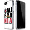 California White Block iPhone SE (2nd & 3rd Gen) Clear Case