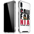 California White Block iPhone XR Clear Case