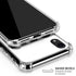 California White Block iPhone XR Clear Case