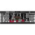 California White Block K95 RGB PLATINUM Mechanical Gaming Keyboard Skin