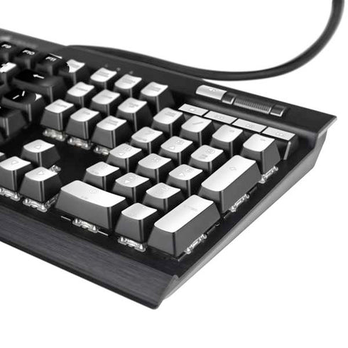 California White Block K95 RGB PLATINUM Mechanical Gaming Keyboard Skin