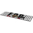 California White Block Magic Keyboard with Numeric Keypad Skin