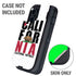 California White Block Otterbox Defender iPhone Skin