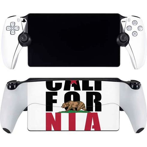 California White Block PlayStation Portal Remote Player Skin