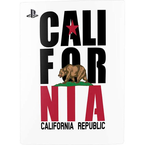 California White Block PS5 Digital Edition Console Skin