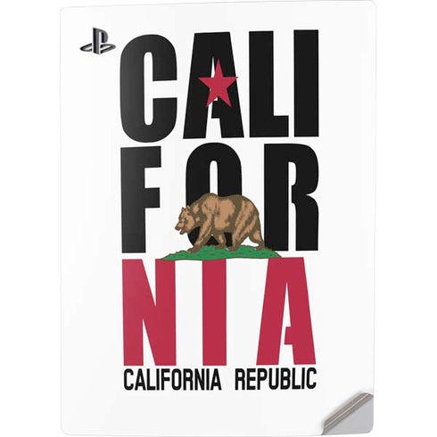 California White Block PS5 Digital Edition Console Skin