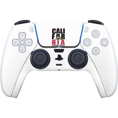 California White Block PS5 Controller Skin