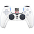 California White Block PS5 Controller Skin