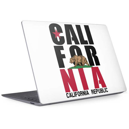 California White Block Surface Laptop 3 13.5in Skin