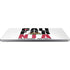 California White Block Universal Laptop 12in (9.8 x 6.8in) Skin