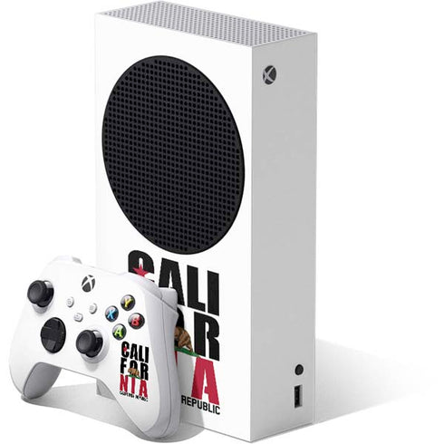California White Block Xbox Series S Skins