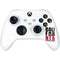 California White Block Xbox Series S Controller Skin