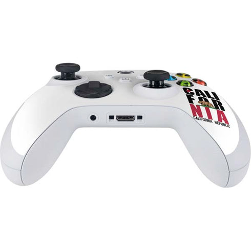 California White Block Xbox Series S Controller Skin