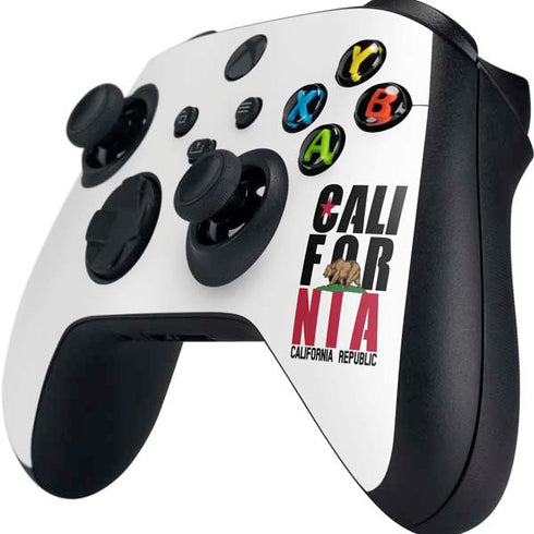 California White Block Xbox Series X Controller Skin