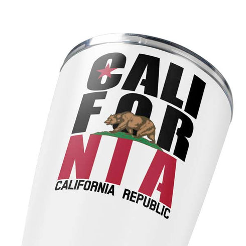 California White Block Yeti 20oz Tumbler Skin