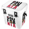 California White Block YETI Roadie 24 Hard Cooler Skin