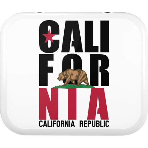 California White Block YETI Roadie 24 Hard Cooler Skin