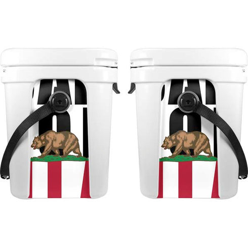 California White Block YETI Roadie 24 Hard Cooler Skin