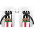 California White Block YETI Roadie 24 Hard Cooler Skin