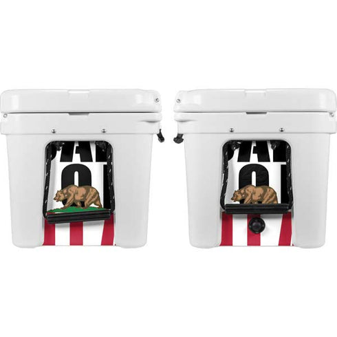 California White Block YETI Tundra 35 Hard Cooler Skin