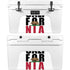 California White Block YETI Tundra 45 Hard Cooler Skin