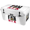 California White Block YETI Tundra 65 Hard Cooler Skin