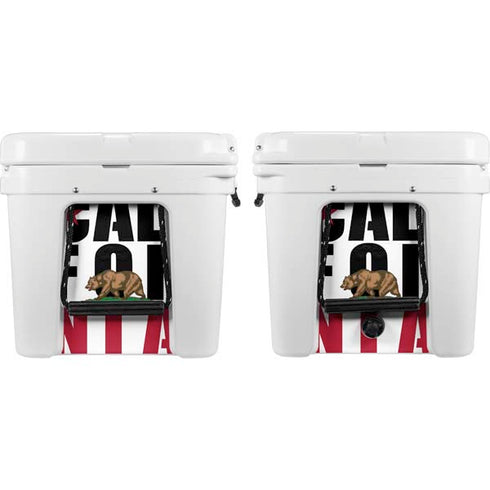 California White Block YETI Tundra 65 Hard Cooler Skin