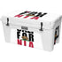 California White Block YETI Tundra 75 Hard Cooler Skin