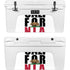California White Block YETI Tundra 75 Hard Cooler Skin