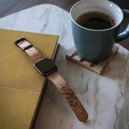 California Wood Flag Apple Watch Band 38-40mm