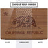 California Wood Flag Dell Vostro Skin
