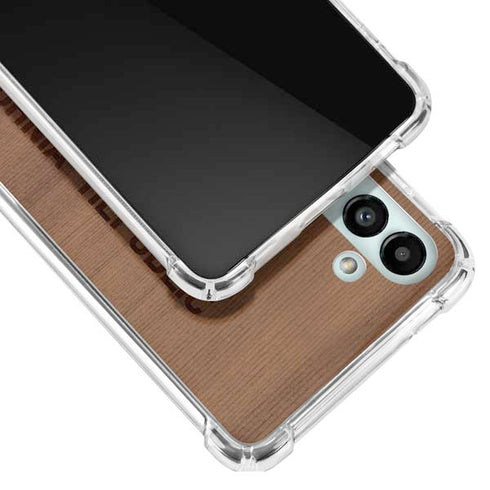 California Wood Flag Galaxy A13 5G Clear Case