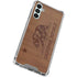 California Wood Flag Galaxy A14 5G Clear Case