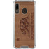 California Wood Flag Galaxy A30 Clear Case