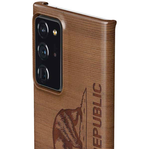 California Wood Flag Galaxy Note20 Ultra 5G Lite Case