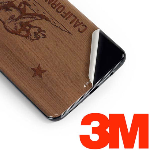 California Wood Flag Galaxy S10 Skin