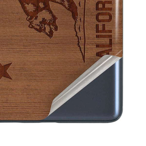 California Wood Flag Galaxy S20 Fan Edition Skin