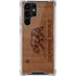 California Wood Flag Galaxy S22 Ultra Clear Case