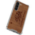 California Wood Flag Galaxy S23 Clear Case