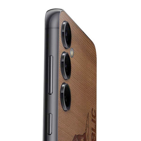 California Wood Flag Galaxy S23 FE Skin