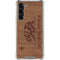 California Wood Flag Galaxy S23 Plus Clear Case
