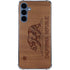 California Wood Flag Galaxy S24 Clear Case
