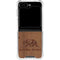 California Wood Flag Galaxy Z Flip5 5G Clear Case