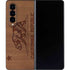 California Wood Flag Galaxy Z Fold4 5G Skin