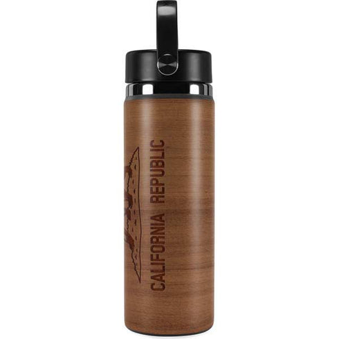 California Wood Flag Hydro Flask 20oz Wide Mouth Skin