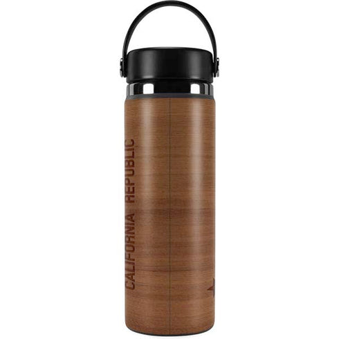 California Wood Flag Hydro Flask 20oz Wide Mouth Skin