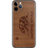 California Wood Flag iPhone 11 Pro Skin