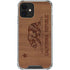 California Wood Flag iPhone 12 Clear Case