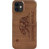 California Wood Flag iPhone 12 Mini Lite Case